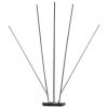 5-row Stainless Steel Bird & Pigeon Spikes Set of 6 10'