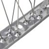5-row Stainless Steel Bird & Pigeon Spikes Set of 6 10'